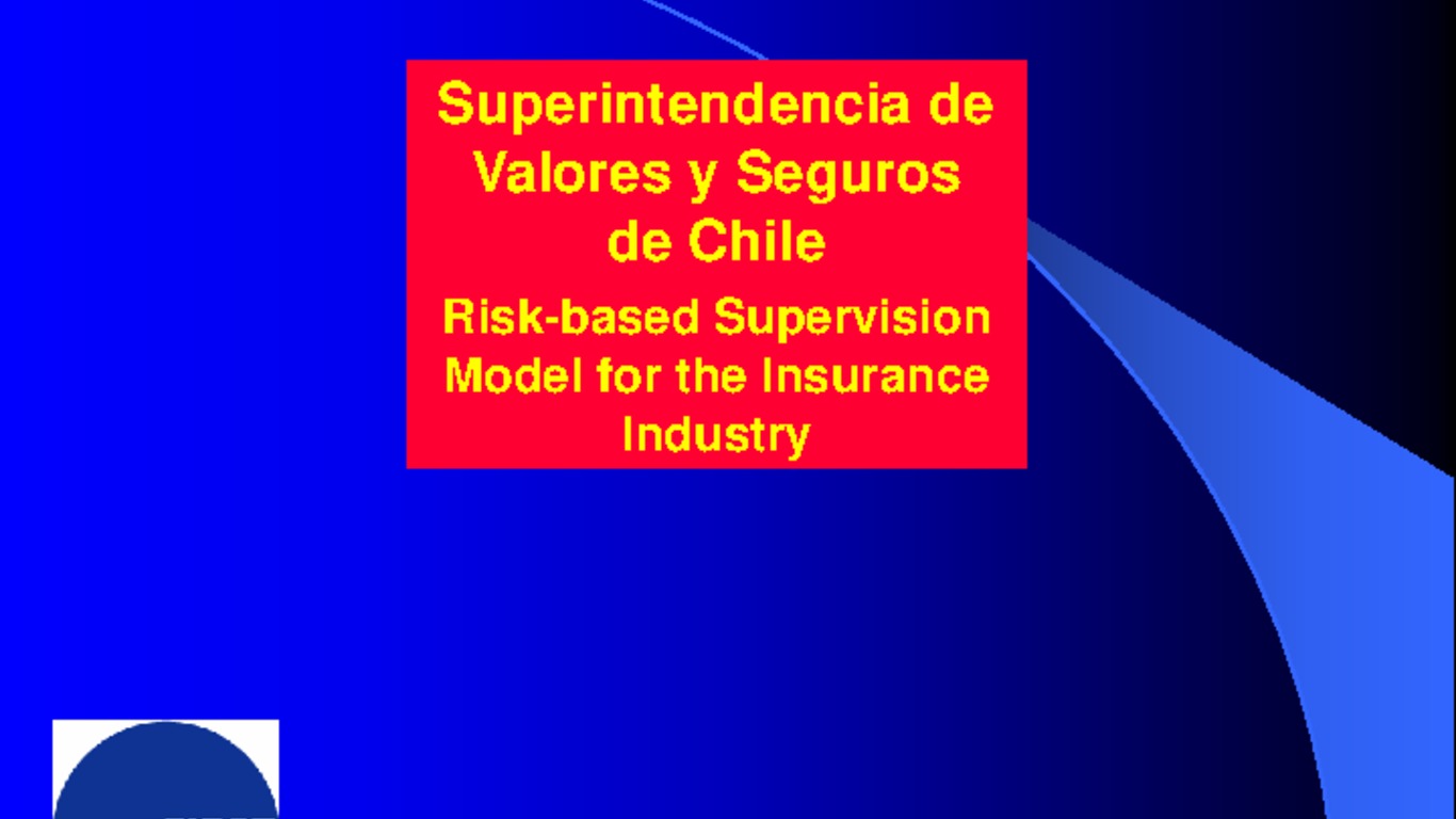 Presentación "Risk-based Supervision Model for the Insurance Industry". Lawrie Sauvage.