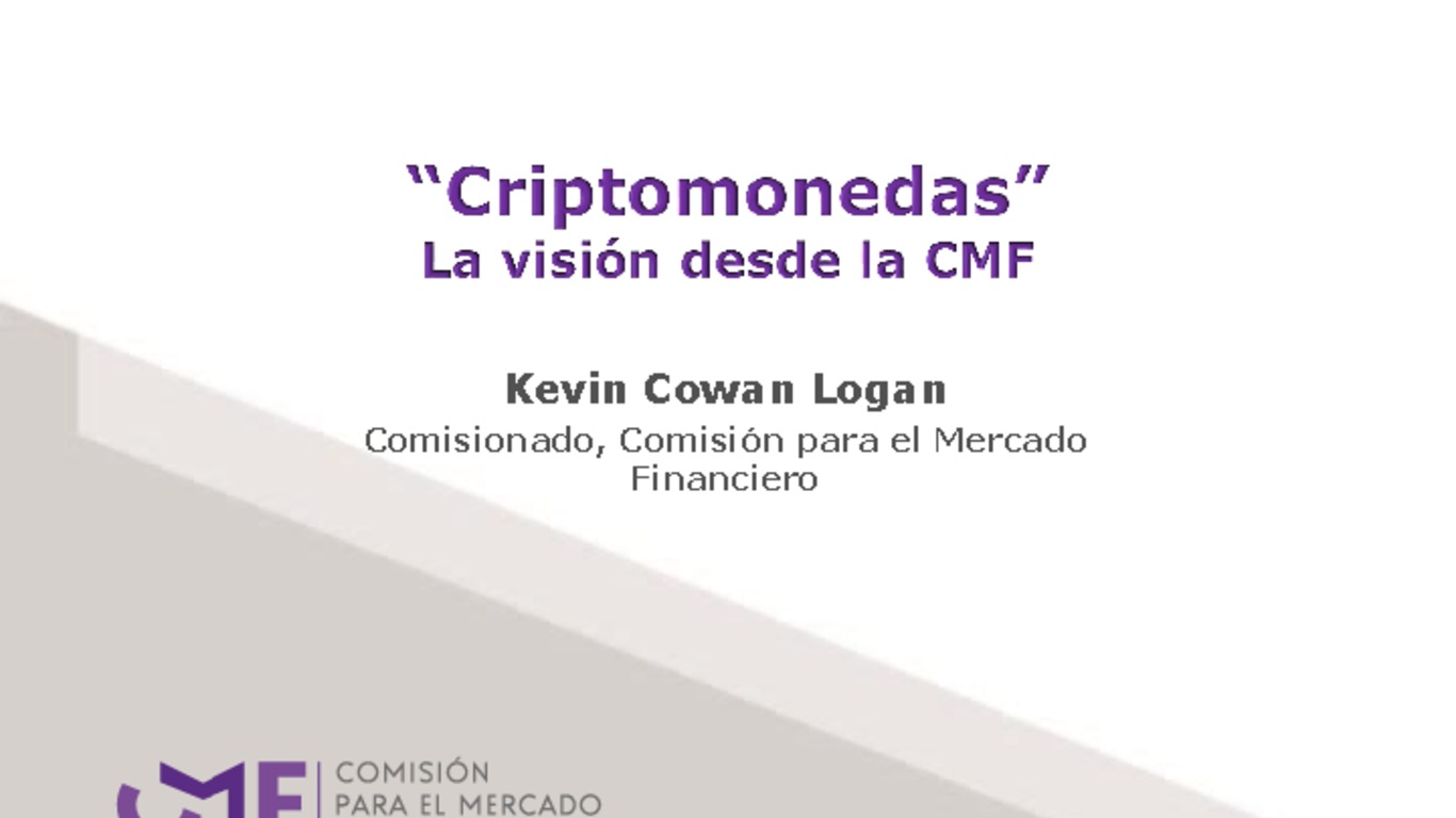 Presentación “Criptomonedas: Oportunidades y desafíos desde tres perspectivas” - Kevin Cowan