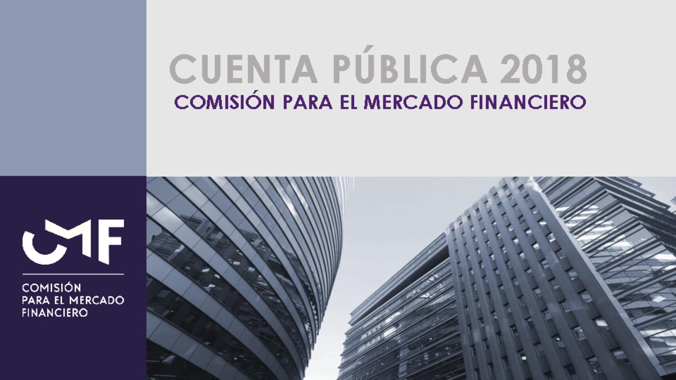 Cuenta Pública CMF 2018