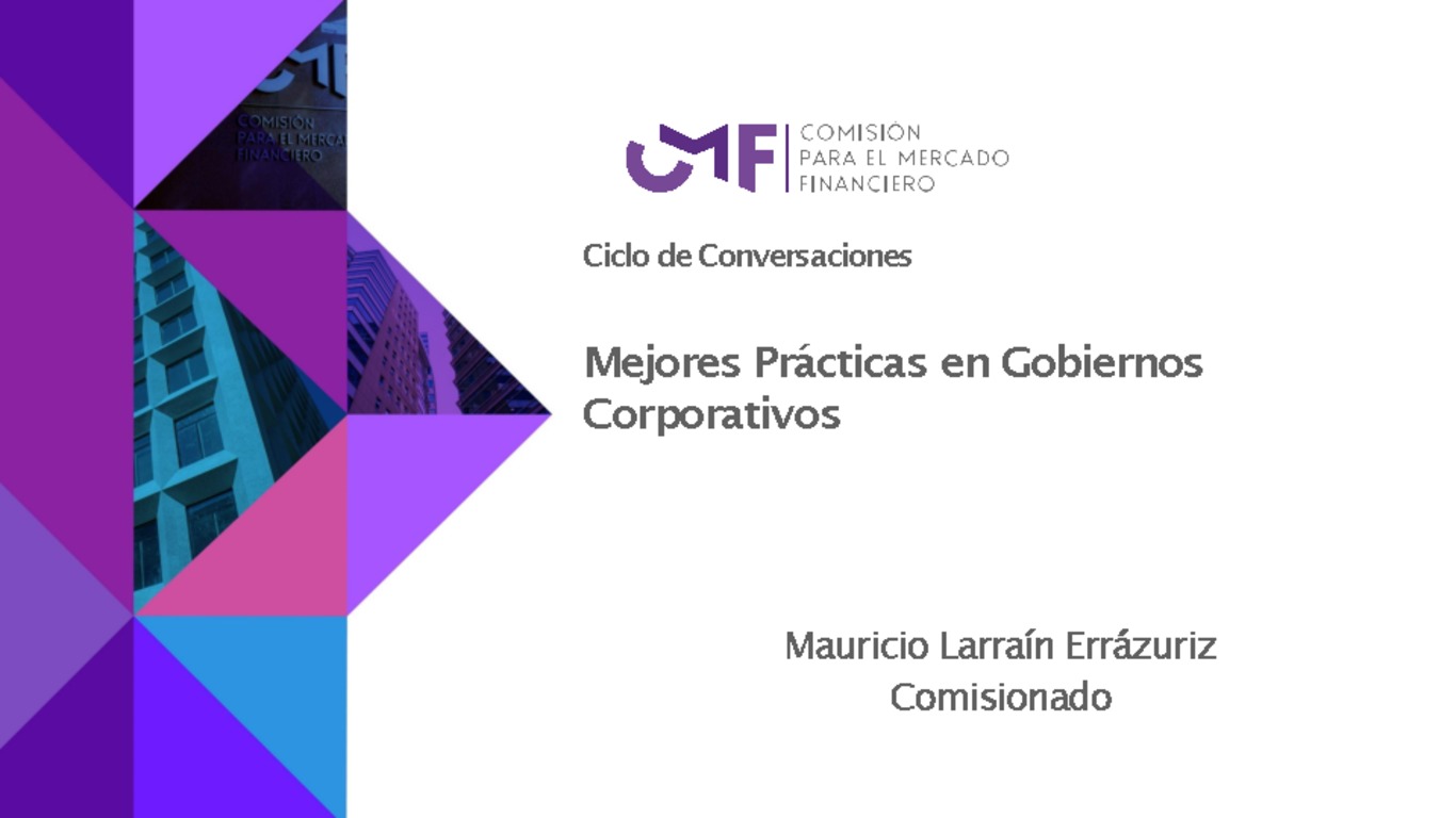 Ciclo de Conversaciones: Mejores Prácticas en Gobiernos Corporativos
