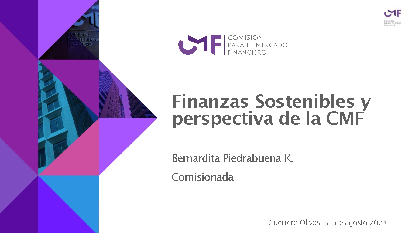 Finanzas Sostenibles y perspectiva de la CMF