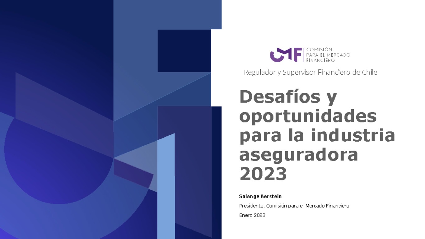 "Desafíos y  oportunidades  para la industria  aseguradora  2023"