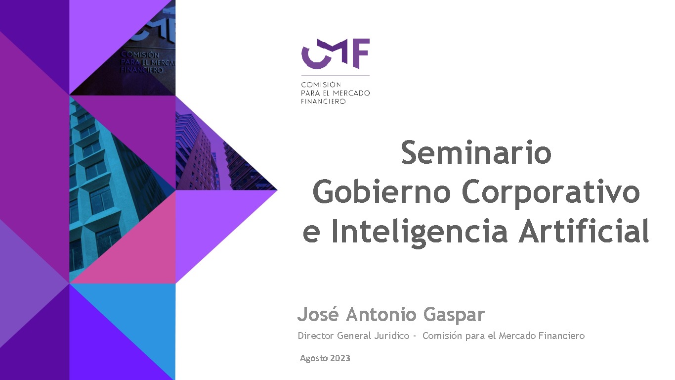 Seminario Gobierno Corporativo e Inteligencia Artificial