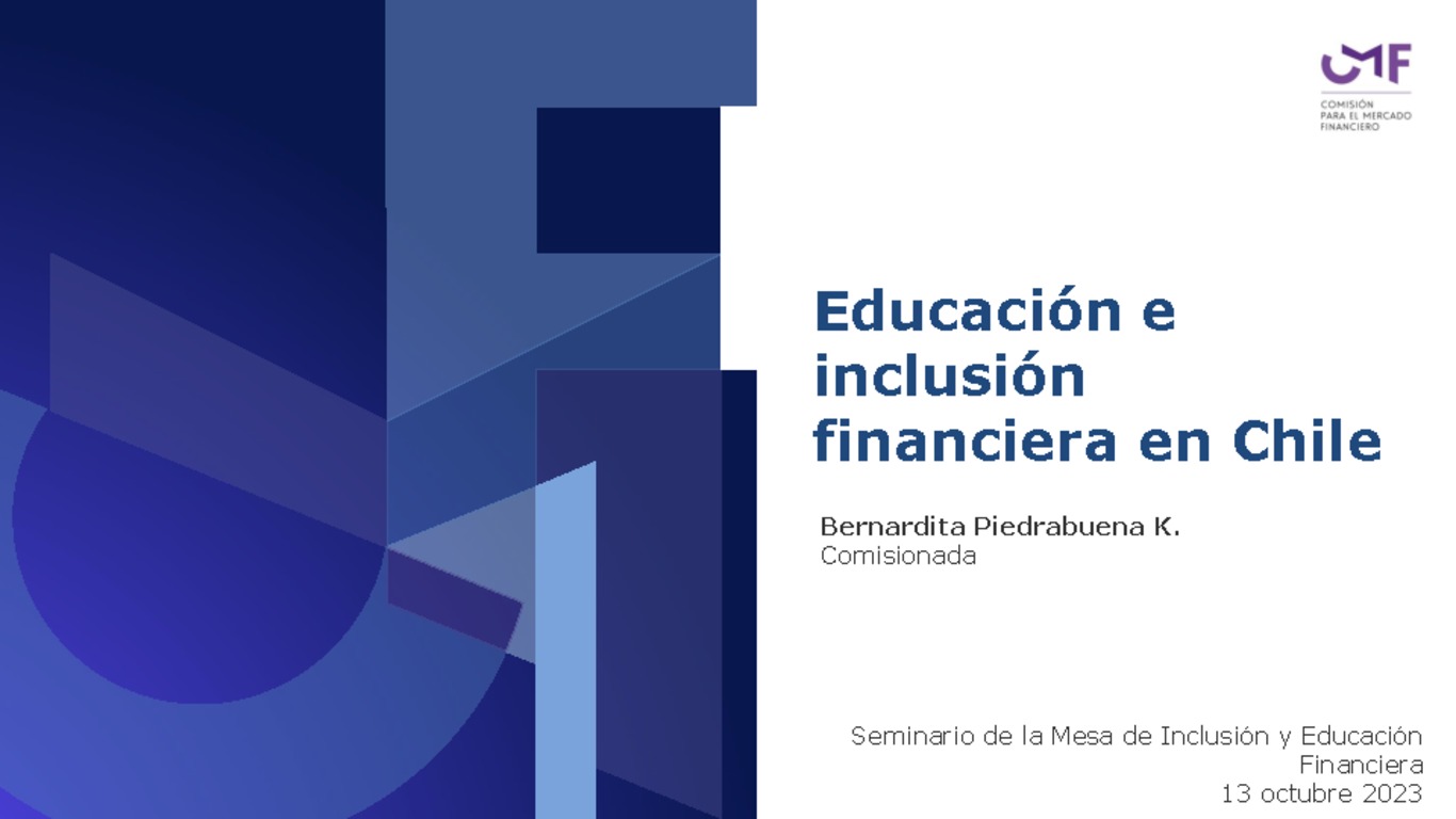 Educación e inclusión financiera en Chile