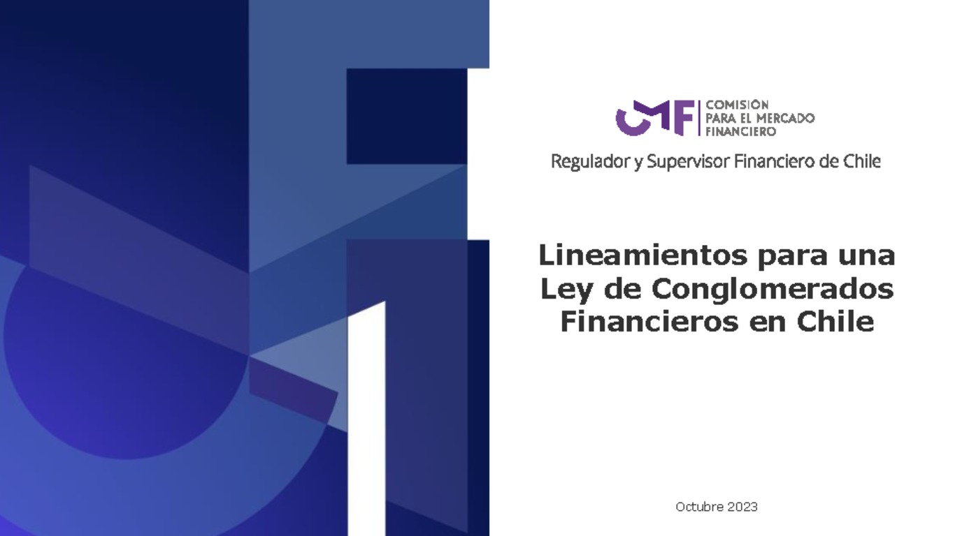 Lineamientos para una Ley de Conglomerados Financieros en Chile