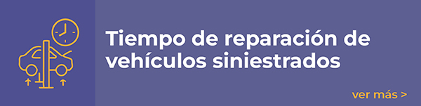 Tiempo de reparación de vehículos siniestrados Tiempo de reparación de vehículos siniestrados