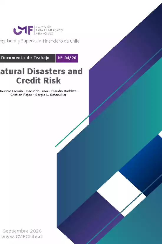 Natural Disasters and Credit Risk