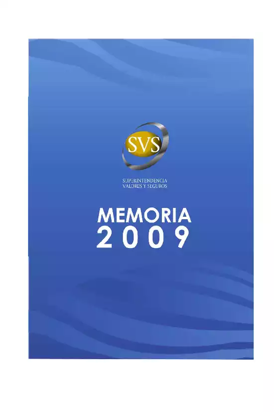 Memoria Anual 2009