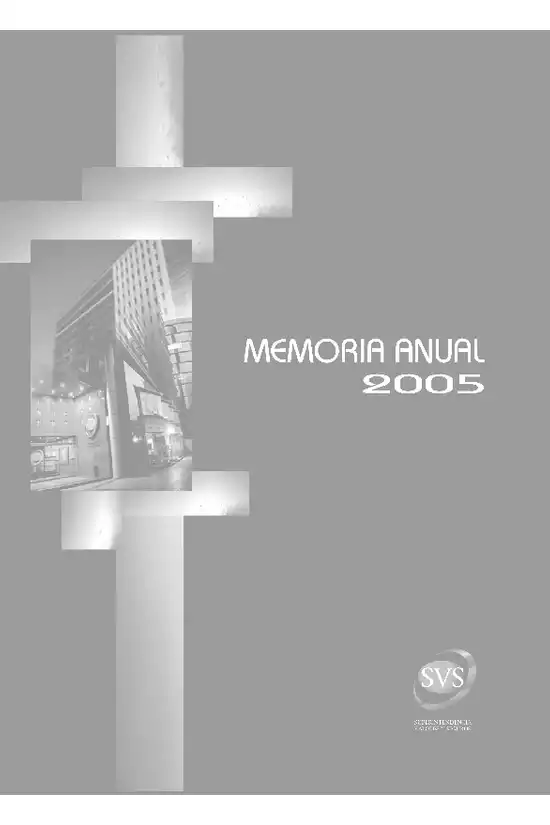 Memoria Anual 2005
