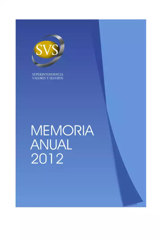 Memoria anual 2012
