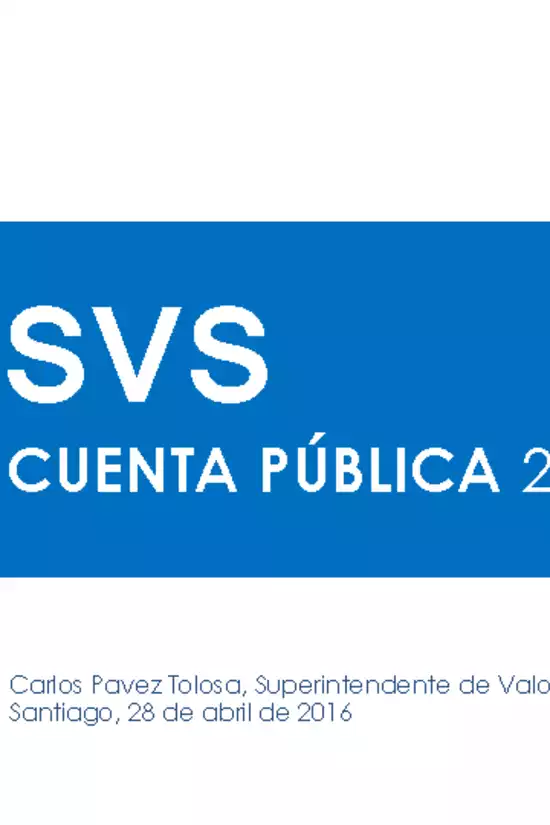 Cuenta Pública 2015