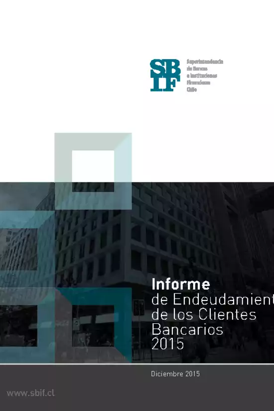 Informe de Endeudamiento 2015