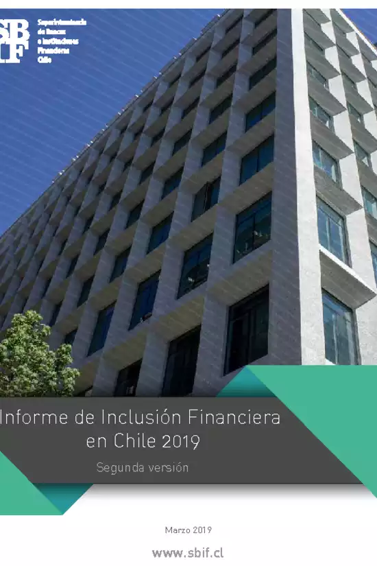 Informe de Inclusión Financiera en Chile 2019