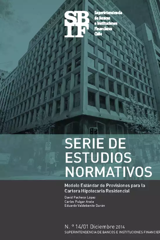 Modelo Estándar de Provisiones para la Cartera Hipotecaria Residencial