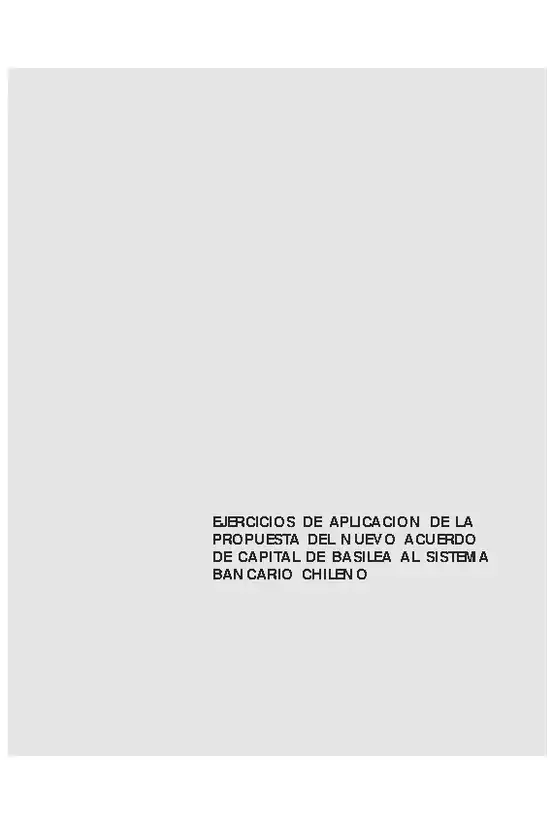 Ejercicios de aplicación de Nuevo Acuerdo de Capital
