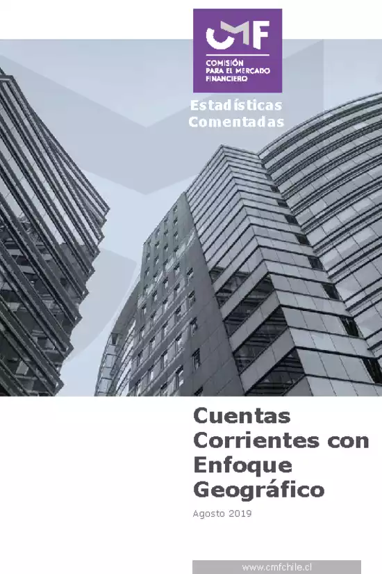 Cuentas Corrientes con enfoque geográfico