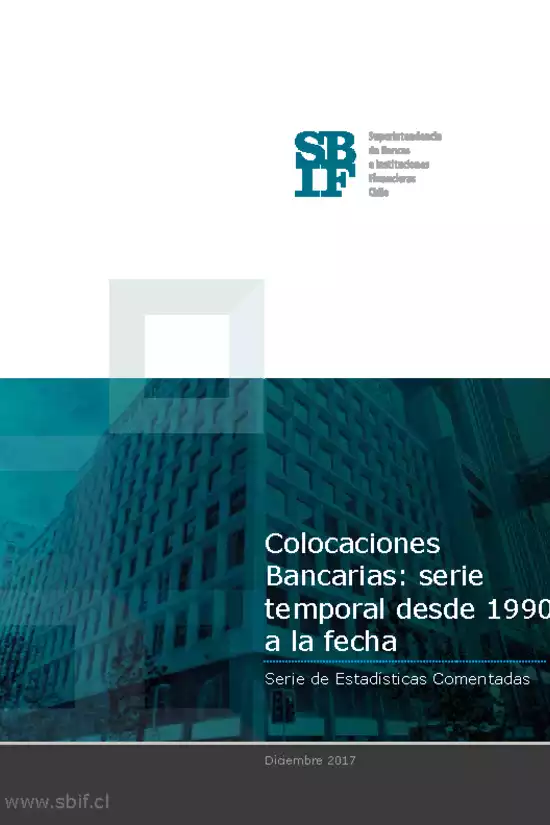 Colocaciones Bancarias: serie temporal desde 1990 a la fecha