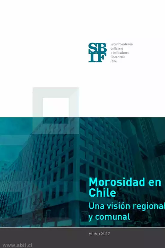 Morosidad en Chile: una visión regional y comunal