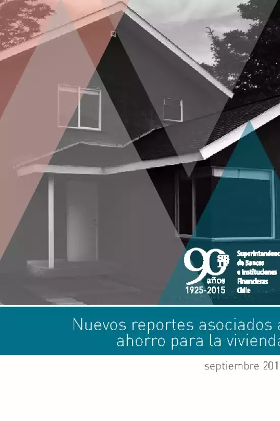 Nuevos reportes asociados a ahorro para la vivienda