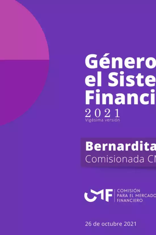 Presentación "Género en el Sistema Financiero" 2021