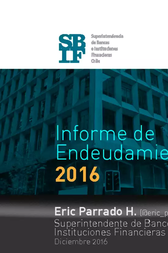 Presentación "Informe de Endeudamiento" 2016