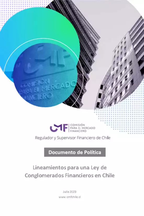Lineamientos para una Ley de Conglomerados Financieros en Chile