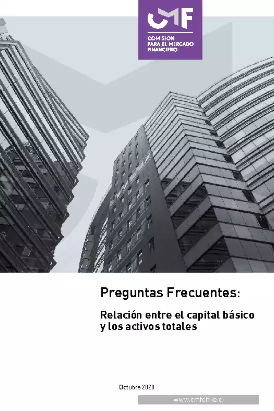 Capítulo 21-30 RAN - Preguntas frecuentes - "Relación entre el capital básico y los activos totales"