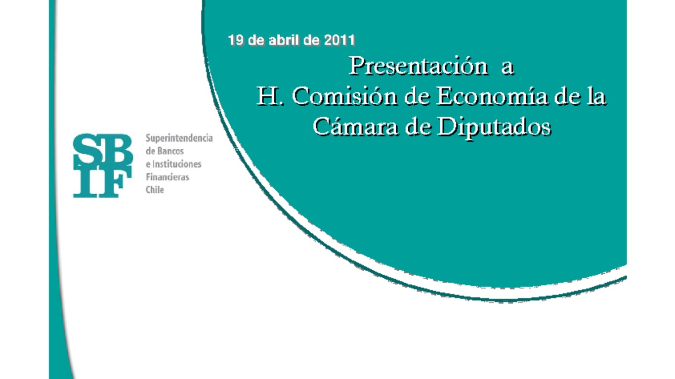 Presentación del Superintendente en Comisión de Economía Fomento y Desarrollo de la Cámara