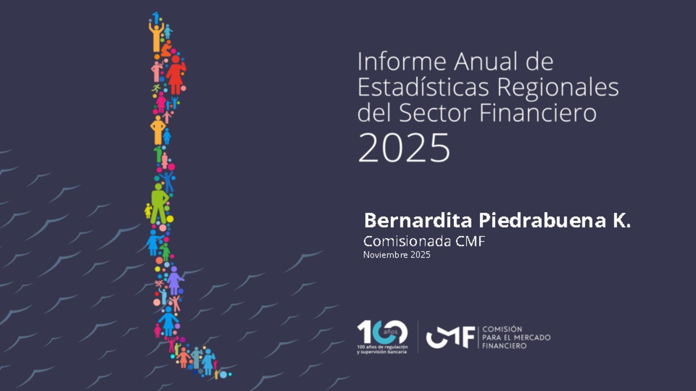 Presentación Informe Anual de Estadísticas Regionales del Sector Financiero 2025