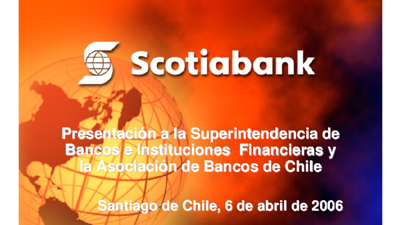 Presentación de Ron P. King - Seminario Lavado de Dinero SBIF