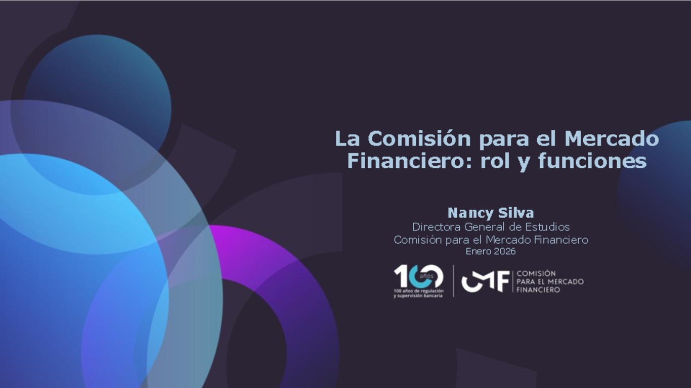 La Comisión para el Mercado Financiero: rol y funciones