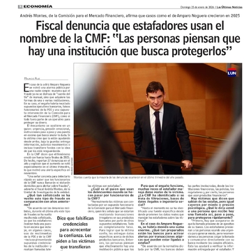 Fiscal denuncia que estafadores usan el nombre de la CMF: “Las personas piensan que hay una institución que busca protegerlos”