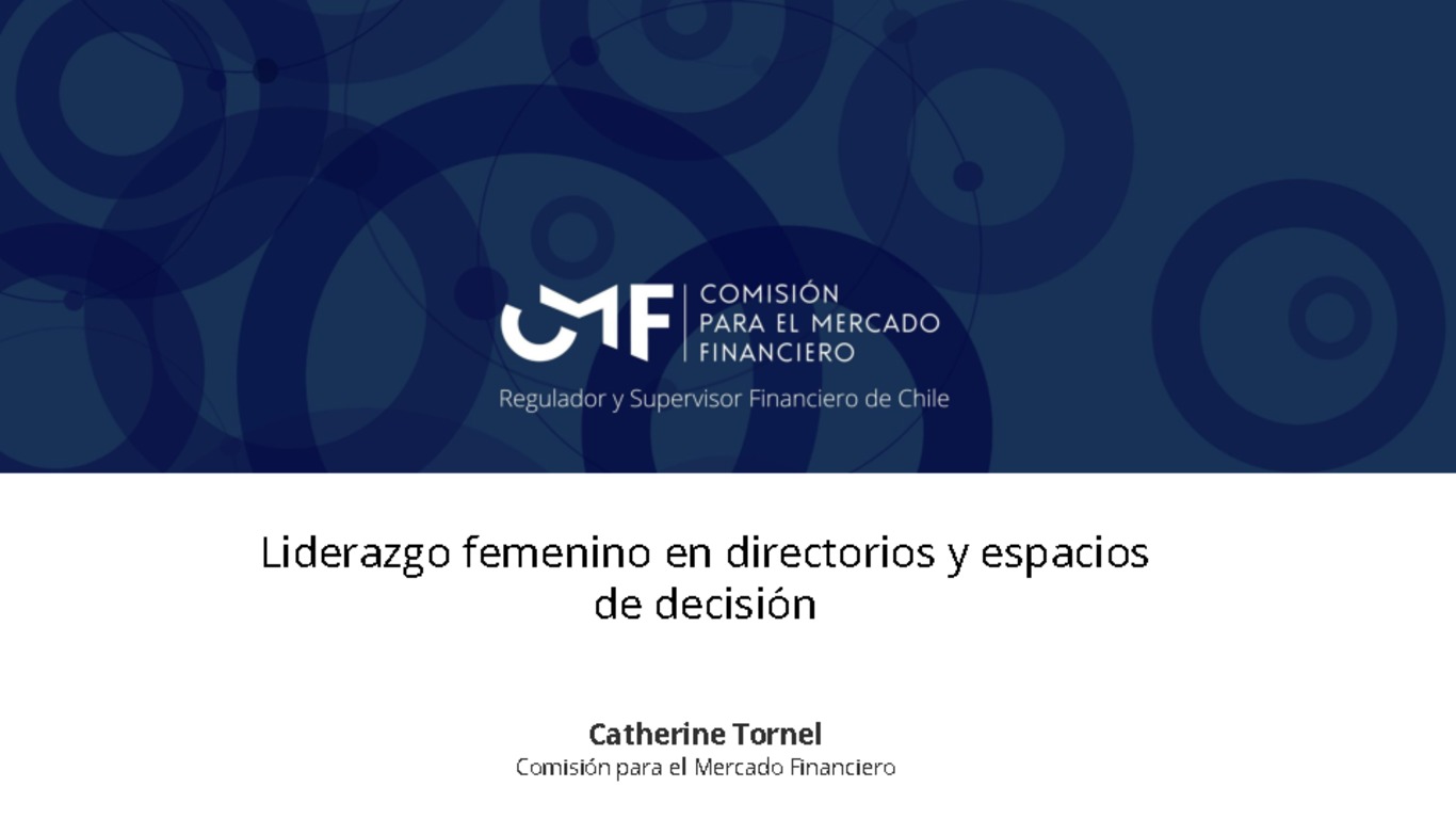 Liderazgo femenino en directorios y espacios de decisión