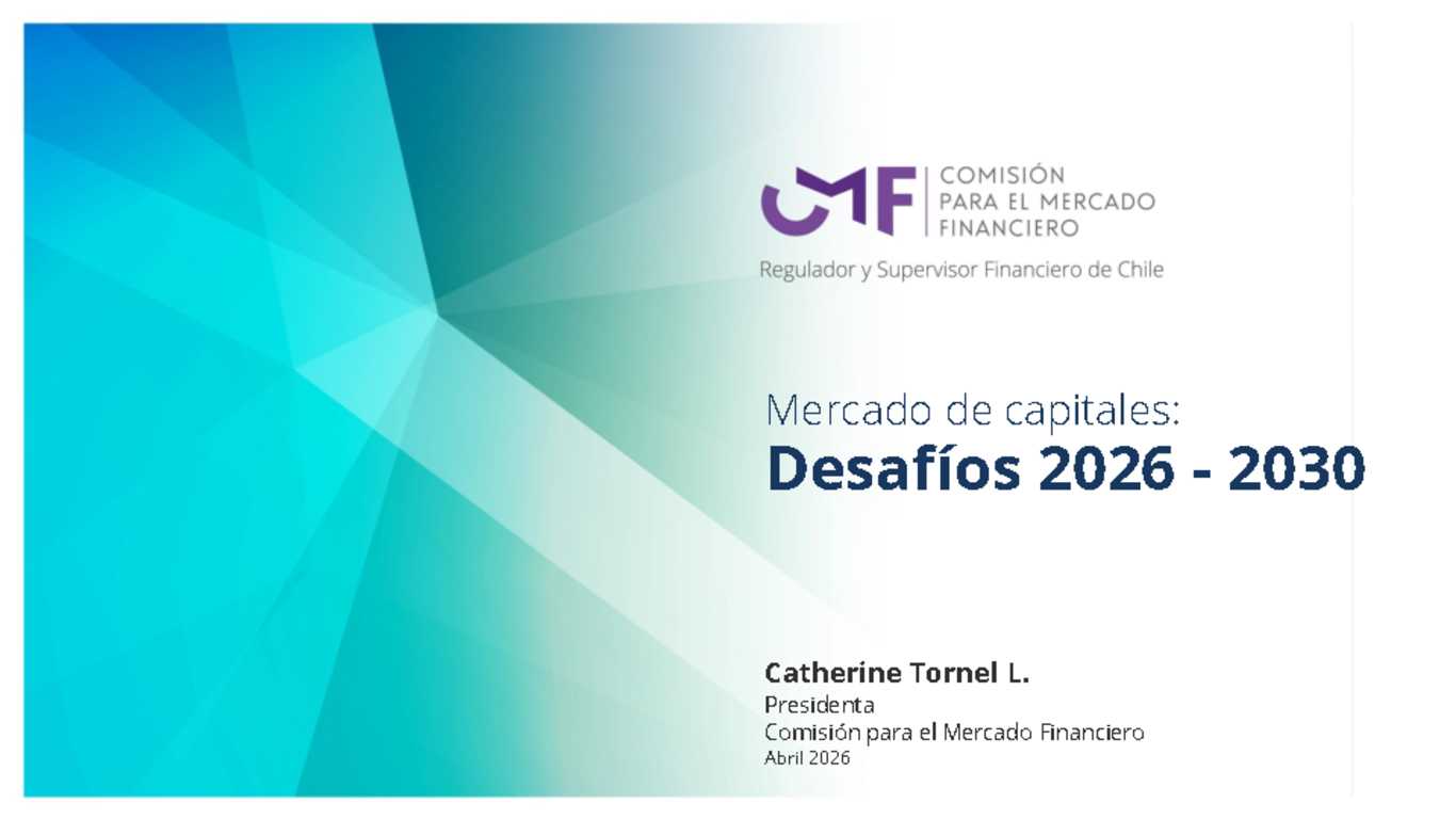 Mercado de capitales: Desafíos 2026 – 2030