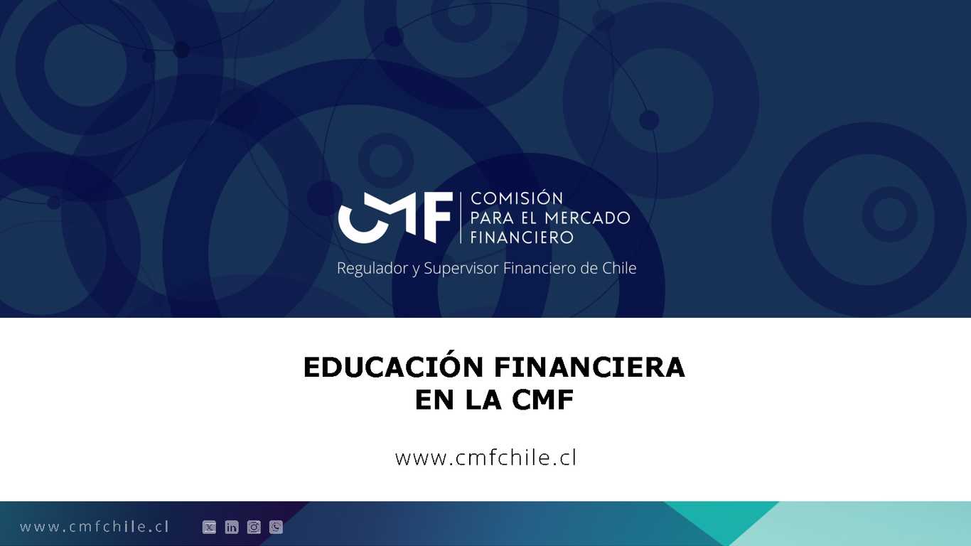  Educación financiera