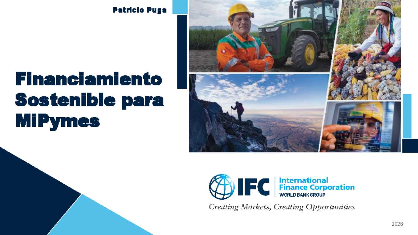 Financiamiento Sostenible para MiPymes
