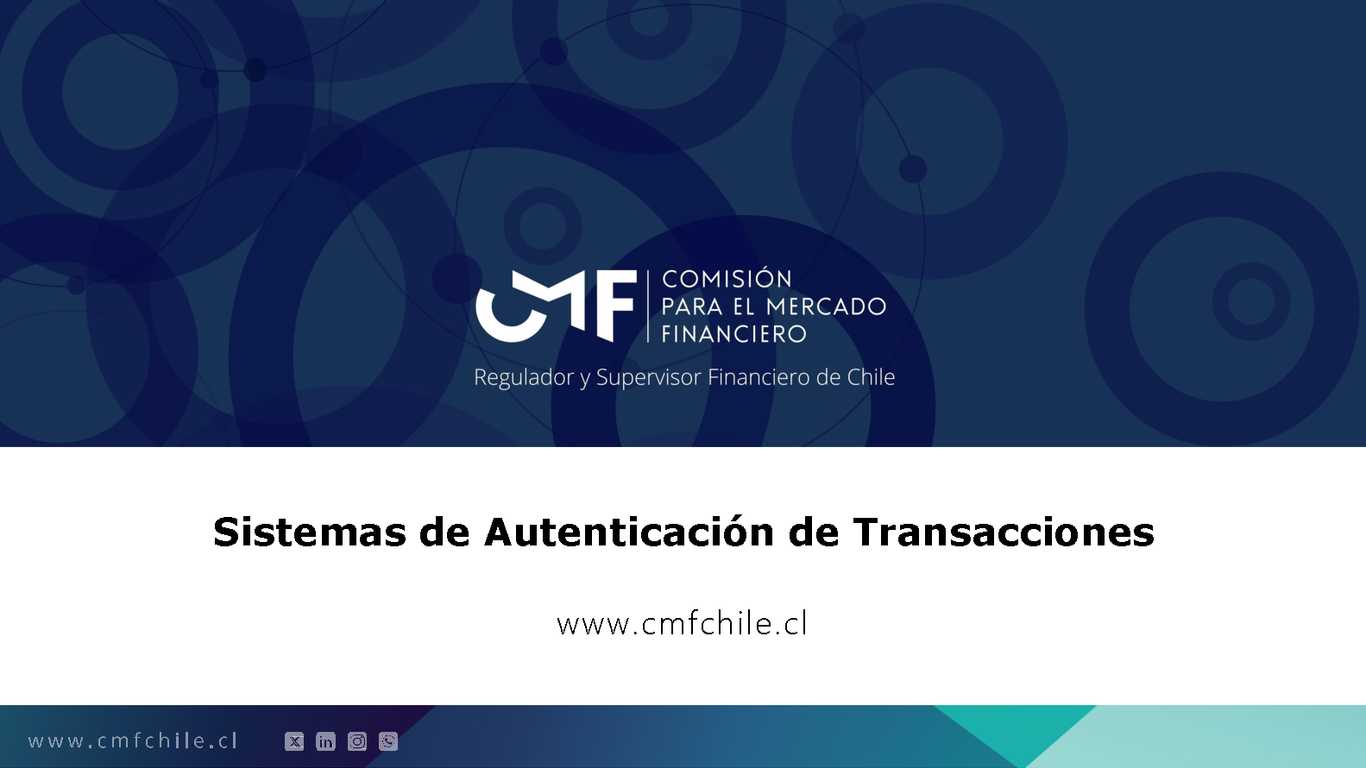 Sistemas de Autenticación de Transacciones