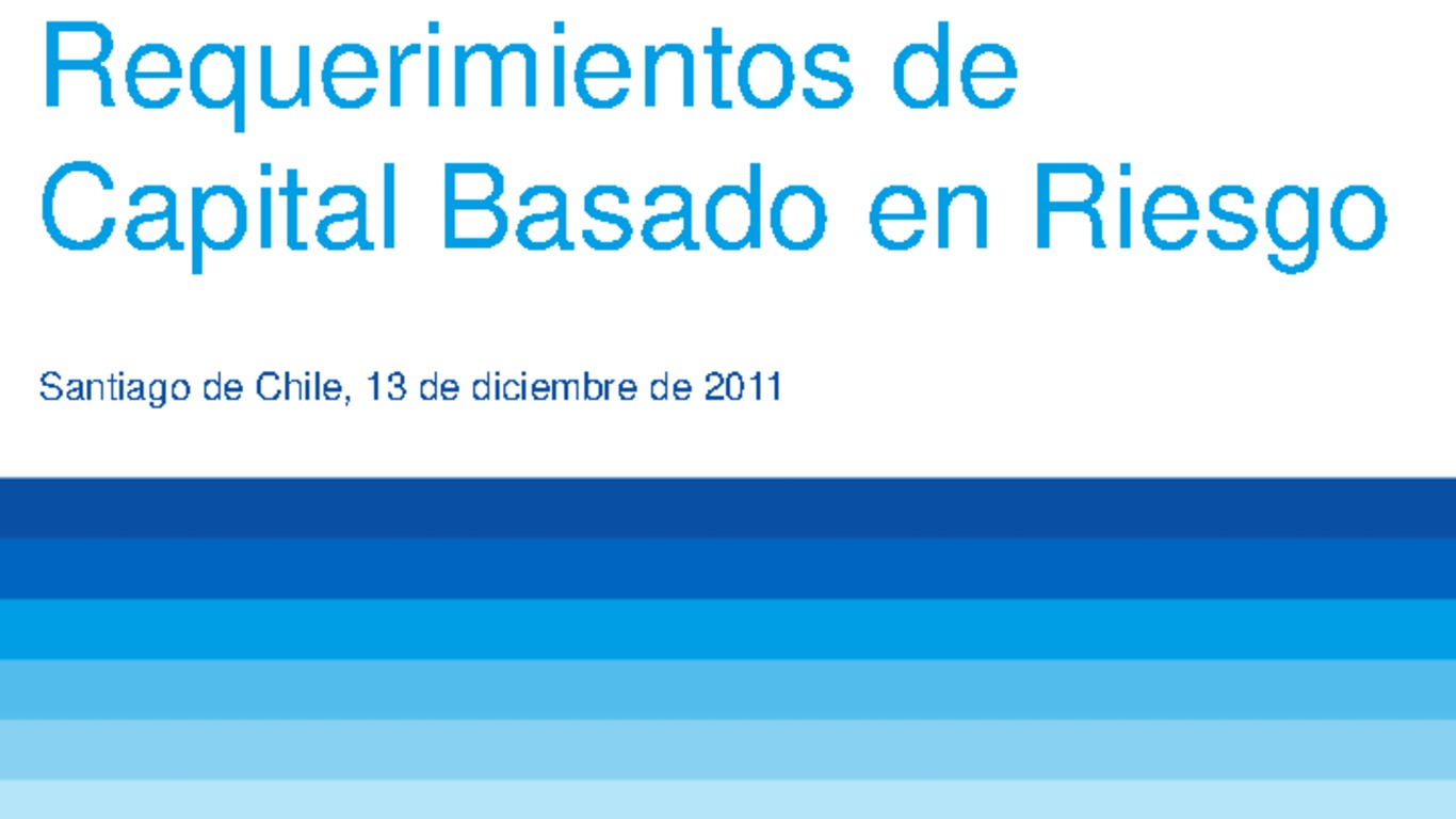 Seminario Regulación de Capital Basado en Riesgo y Gobiernos Corporativos de las Compañías de Seguros. Presentación "Requerimientos de Capital Basado en Riesgo" Enrique Moreno Director de Riesgos y Técnicos y Actuariales BBVA Pensions and Insurance America. diciembre 2011.