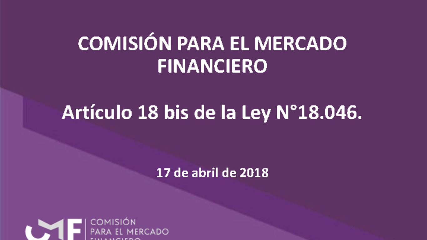 Presentación "Artículo 18 bis de la Ley Nº 18.046" - Rosario Celedón