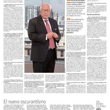 Joaquín Cortez en su última entrevista como Presidente de la CMF, "Es probable que la morosidad (...) aumente y esa es una preocupación que se tiene que ir monitoreando".