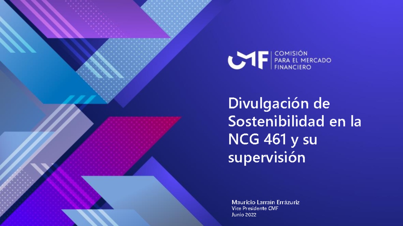 Divulgación de Sostenibilidad en la NCG 461 y su supervisión