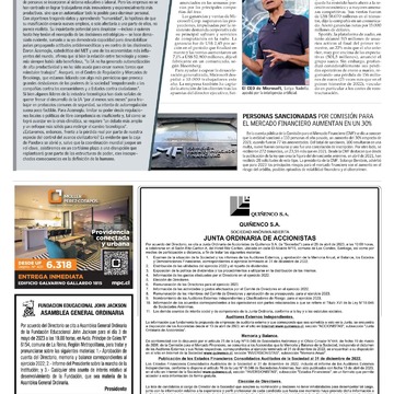 Personas sancionadas por Comisión para el Mercado Financiero aumentan en un 30%