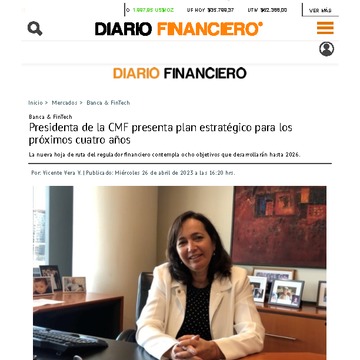 Presidenta de la CMF presenta plan estratégico para los próximos cuatro años