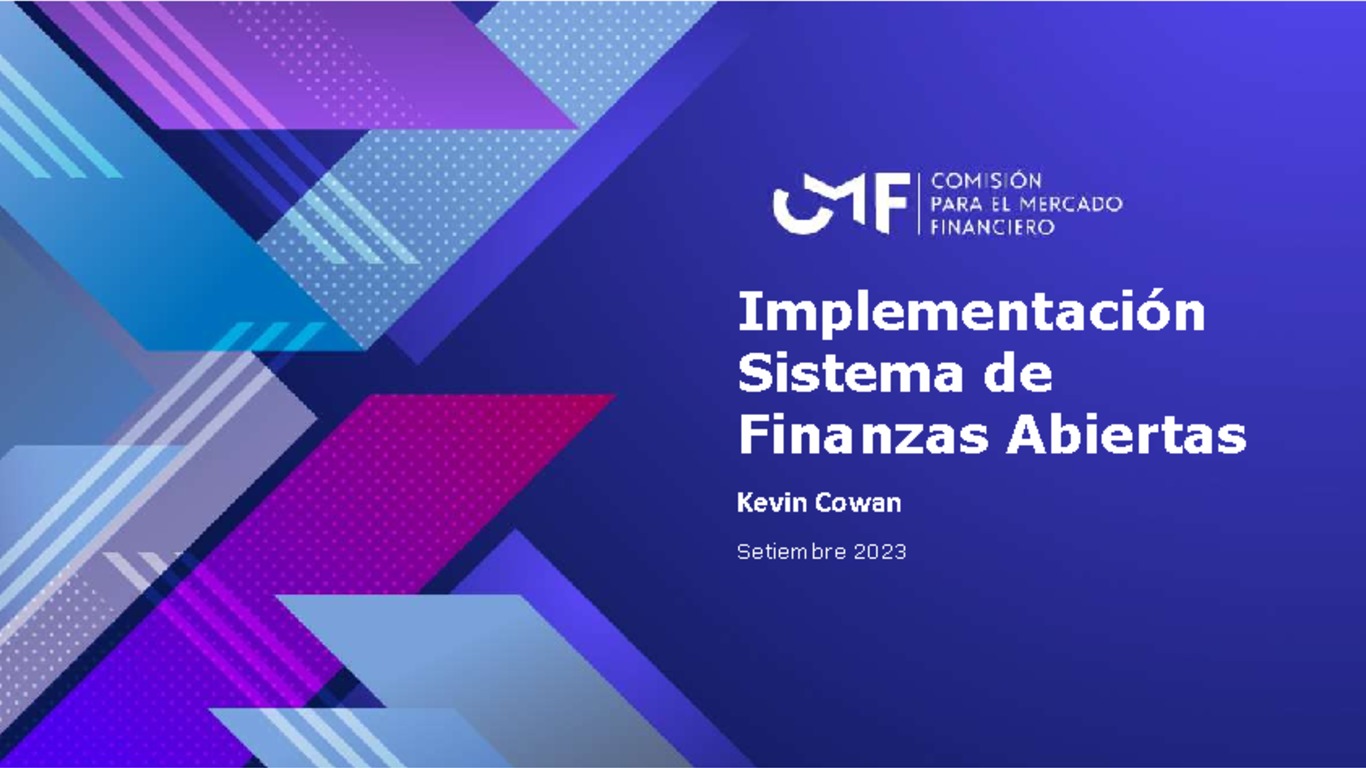 Implementación Sistema de Finanzas Abiertas