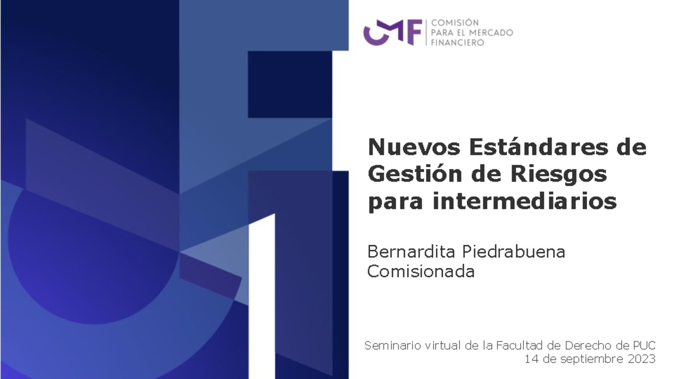 Nuevos Estándares de Gestión de Riesgos para intermediarios