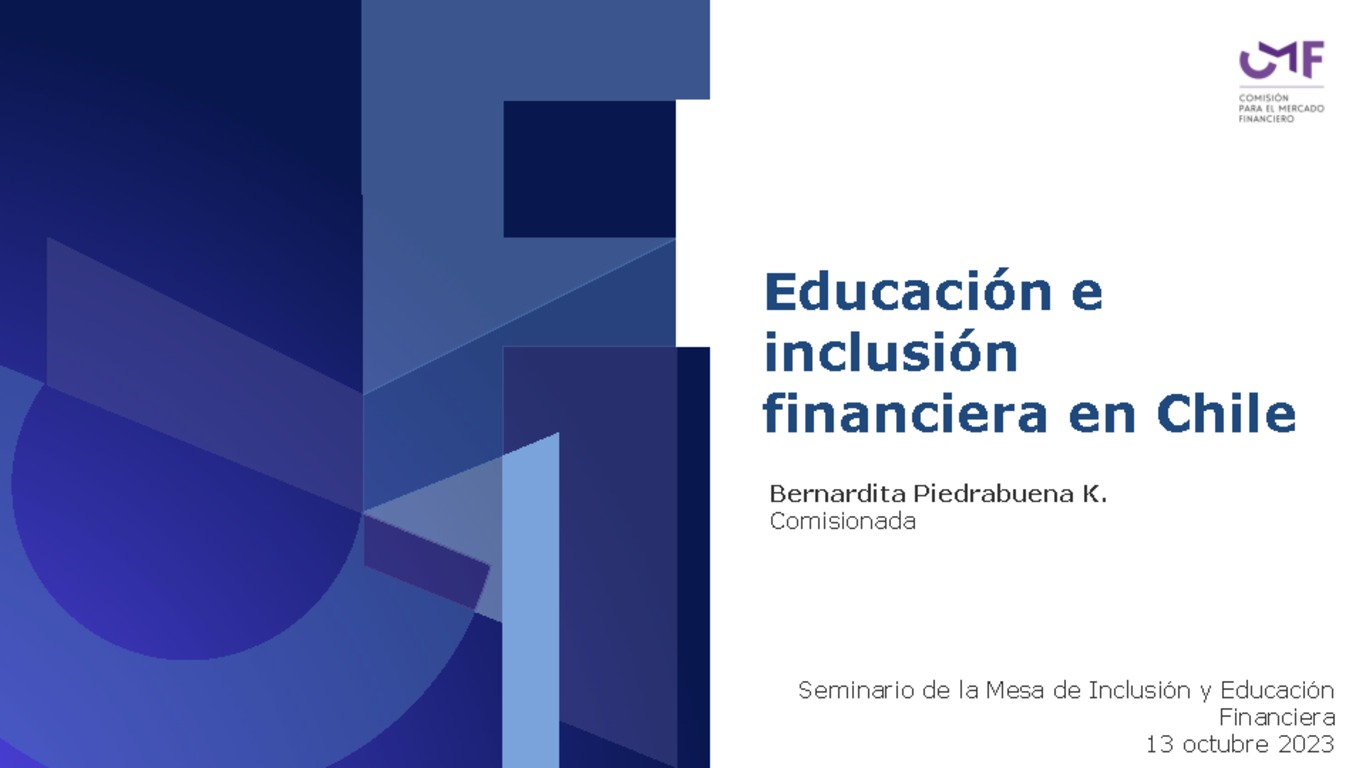 Educación e inclusión financiera en Chile