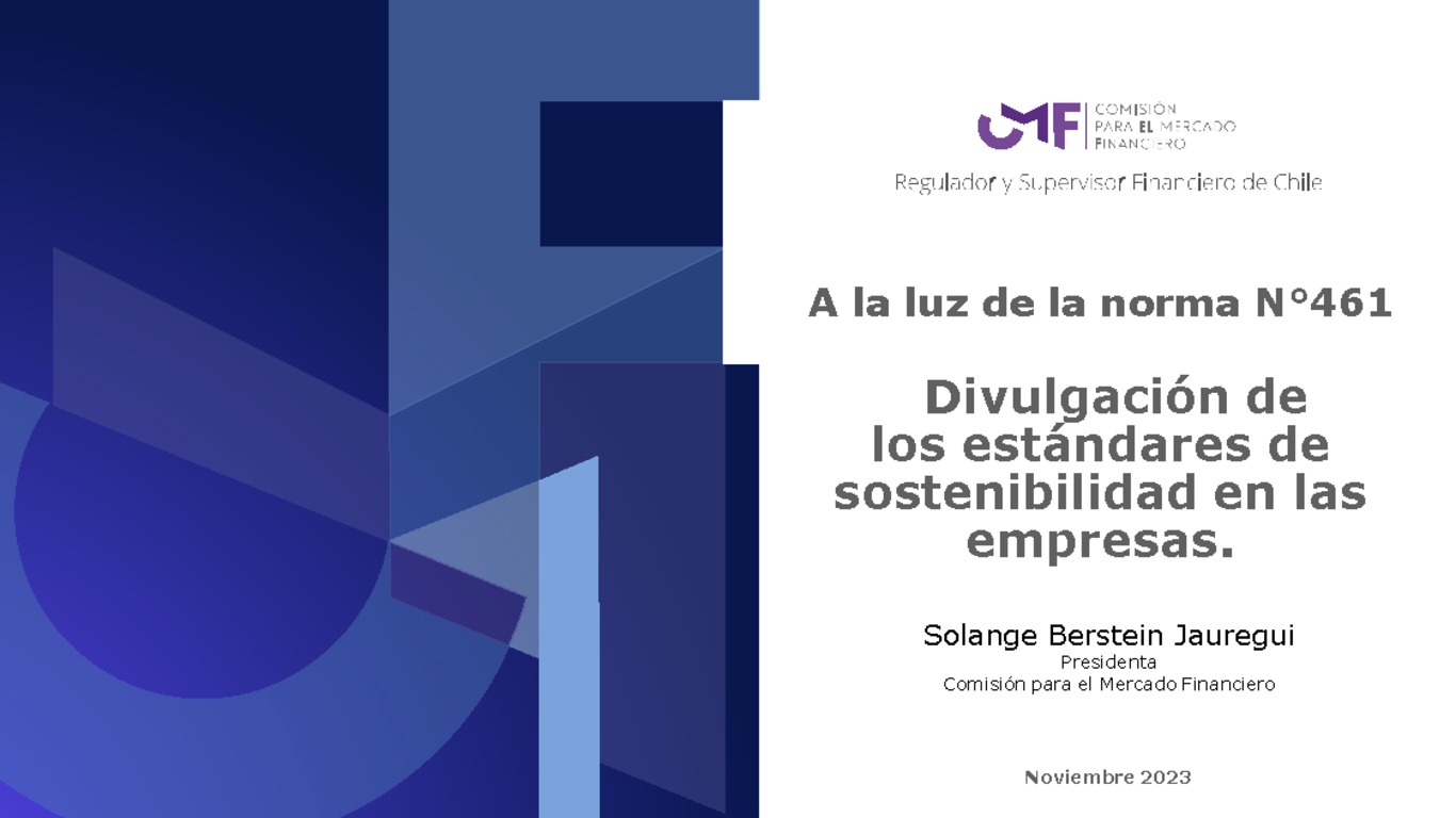 Divulgación de los estándares de sostenibilidad en las empresas