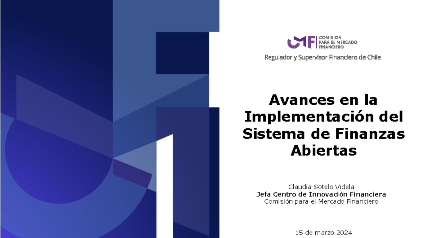 Avances en la Implementación del Sistema de Finanzas Abiertas