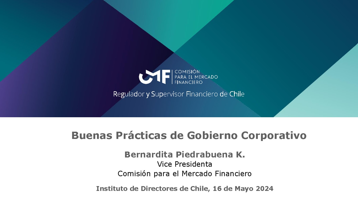 Buenas Prácticas de Gobierno Corporativo