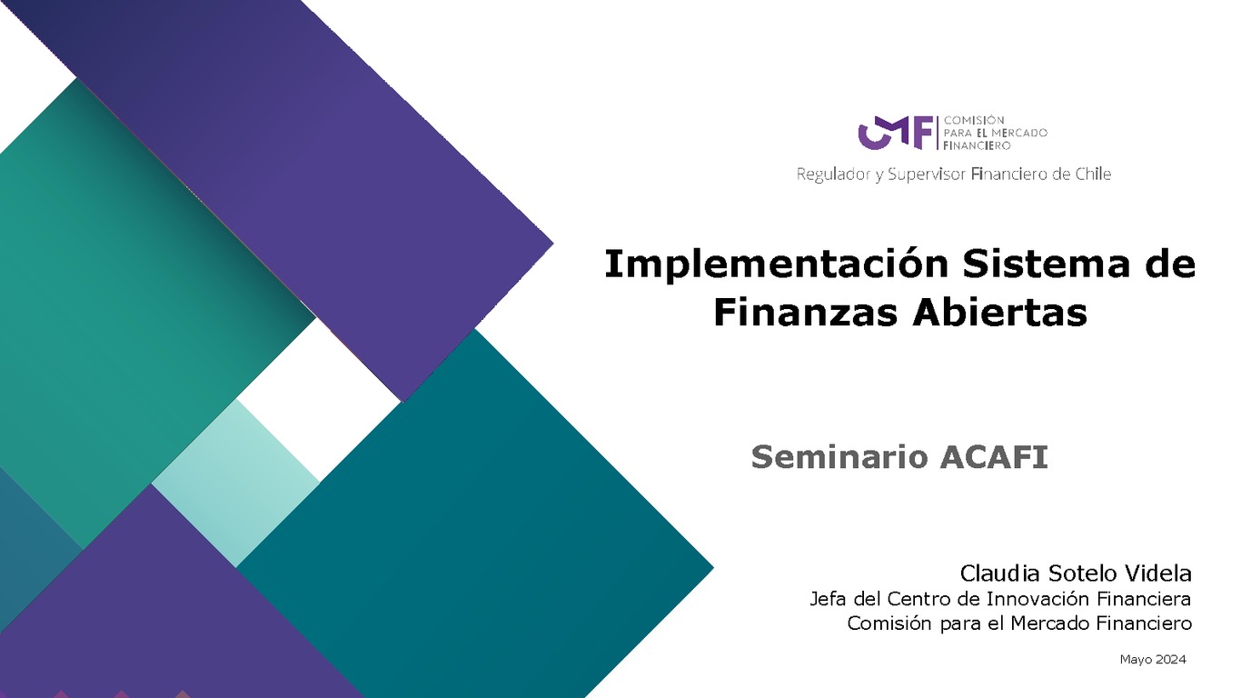 Implementación Sistema de Finanzas Abiertas